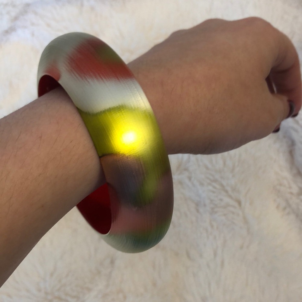 Alexis Bittar lucite bangle
